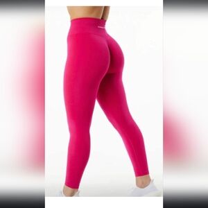 XS pink Alphalete amplify leggings